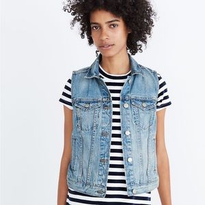 Madewell Jean Vest